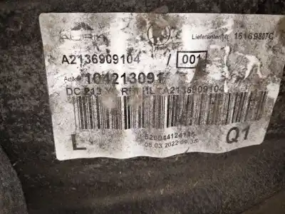 Автозапчасти б/у задняя левая колесная арка за mercedes-benz clase e (w213) 2.0 e 220 d (213.004) ссылки oem iam a2136909104