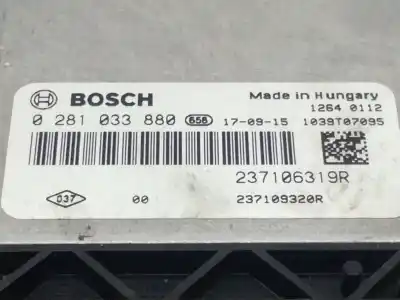 Автозапчасти б/у блок управления двигателем за dacia logan mcv ii stepway ссылки oem iam 237106319r  0281033880