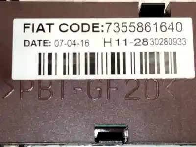 Автозапчасти б/у предупреждение за fiat ducato furgón (250_) 180 multijet 2,3 d ссылки oem iam 7355861640   Автозапчасти б/у предупреждение за fiat ducato furgón (250_) 180 multijet 2,3 d ссылки oem iam 7355861640