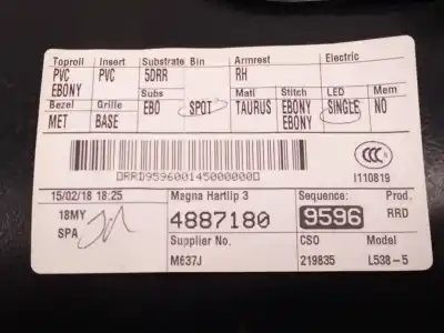 Автозапчасти б/у обивка задней правой двери за land rover range rover evoque 2.0 td4 cat ссылки oem iam bj3225568a  