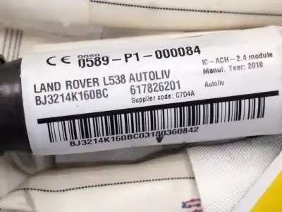 Автозапчастина б/у передня ліва подушка безпеки для land rover range rover evoque 2.0 td4 cat посилання на oem iam bj3214k160bc  