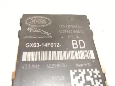 Автозапчастина б/у електронний модуль для land rover range rover evoque 2.0 td4 cat посилання на oem iam gx6314f012bd  