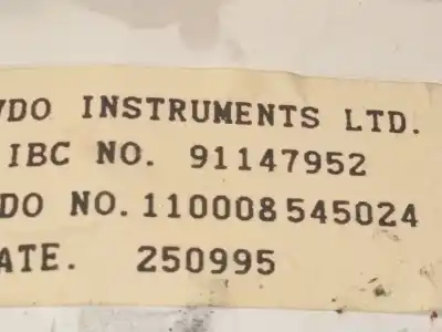 Second-hand car spare part dashboard for opel frontera a (u92) 2.8 td (5bmwl4, 5bsud2) oem iam references 91147952  