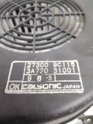 Second-hand car spare part full normal heating for nissan serena (c23) 2.3 d oem iam references 273009c115  