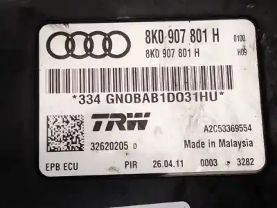 Peça sobressalente para automóvel em segunda mão módulo eletrônico por audi a5 (8t3) 2.0 tdi referências oem iam 8k0907801  