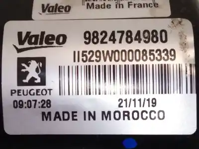 İkinci el araba yedek parçası ön silecek motoru için peugeot 2008 i (cu_) 1.2 thp 130 / puretech 130 oem iam referansları 9824784980  