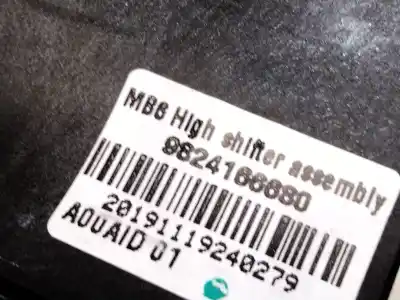Peça sobressalente para automóvel em segunda mão alavanca de velocidades por peugeot 2008 i (cu_) 1.2 thp 130 / puretech 130 referências oem iam 9824166680  