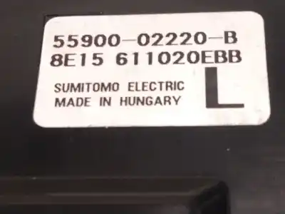 Peça sobressalente para automóvel em segunda mão comando de sofagem (chauffage / ar condicionado) por toyota auris (_e15_) 2.0 d-4d (ade150_) referências oem iam 5590002220b  