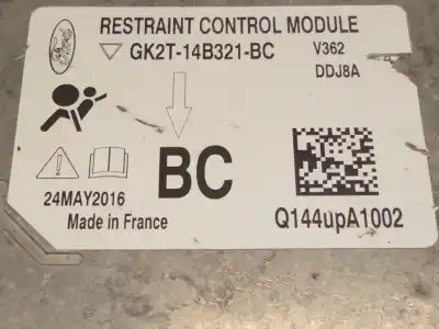 Second-hand car spare part power management control unit for ford transit custom v362 furgón (fy, fz) 2.0 ecoblue oem iam references gk2t14b321ac  