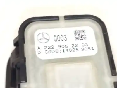Second-hand car spare part rear left power window switch for mercedes clase c (w205) c 220 bluetec / d (205.002, 205.004) oem iam references a2229052203  