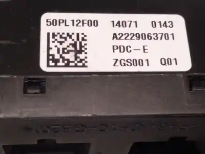 Second-hand car spare part fuse box unit for mercedes clase c (w205) c 220 bluetec / d (205.002, 205.004) oem iam references a2229063701  