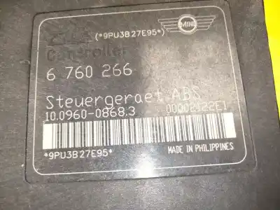 Second-hand car spare part abs for mini mini (r50, r53) one oem iam references 6760265  