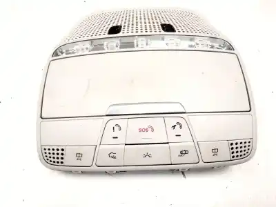 Second-hand car spare part interior light for mercedes clase c (w205) c 220 bluetec / d (205.002, 205.004) oem iam references 0009000706