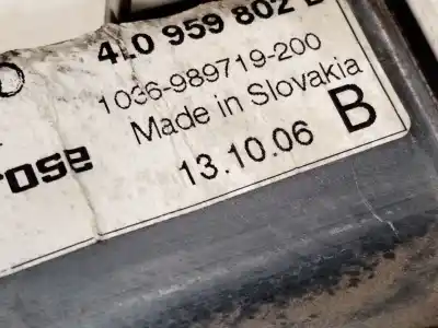 Автозапчастина б/у двигатель заднього правого скла для audi q7 (4lb) 3.0 tdi quattro посилання на oem iam 4l0959802  