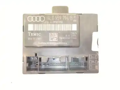 Pièce détachée automobile d'occasion module verrouillage central des portes pour audi q7 (4lb) 3.0 tdi quattro références oem iam 4l0959794  