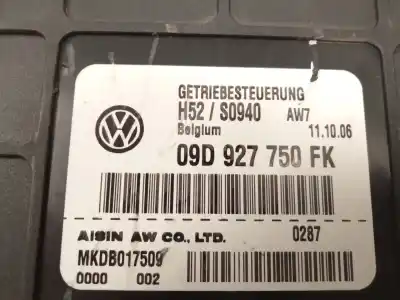 Pièce détachée automobile d'occasion boitier de commande boîte de vitesse automatique pour audi q7 (4lb) 3.0 tdi quattro références oem iam 09d927750  