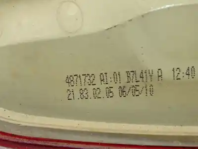Second-hand car spare part right tailgate light for bmw 3 (e90) 318 d oem iam references 4871732  