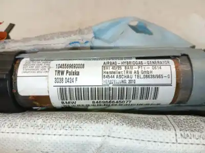 Second-hand car spare part front left curtain airbag for bmw 3 (e90) 318 d oem iam references 84696664507t  