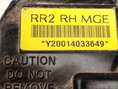 Second-hand car spare part rear right seat belt for ssangyong rexton w / rexton 2.0 xdi oem iam references 7564108006  