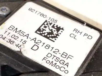 Peça sobressalente para automóvel em segunda mão fechadura da porta dianteira direita por ford focus iii 1.0 ecoboost referências oem iam bm5aa21812  