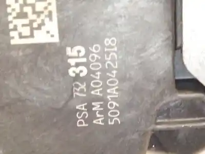 Peça sobressalente para automóvel em segunda mão fechadura da porta traseira direita por citroen c3 lx referências oem iam 732315  