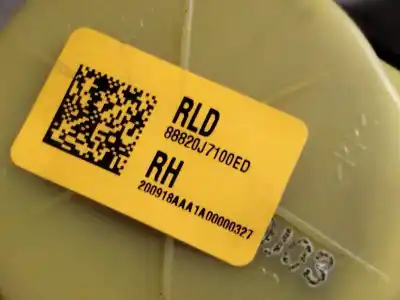 Автозапчастина б/у комплект подушки безпеки для kia ceed (cd) 1.6 crdi 136 посилання на oem iam 84710j7aa0wk  