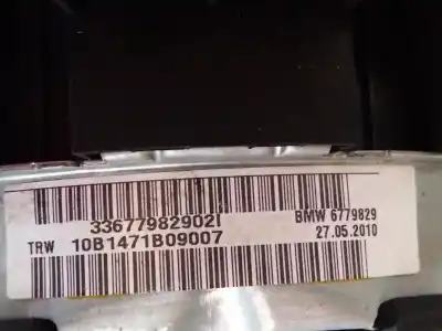 Peça sobressalente para automóvel em segunda mão kit airbag por bmw 3 (e90) 318 d referências oem iam 51457155768  