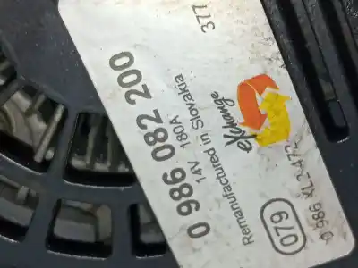 Second-hand car spare part alternator for bmw 3 (e90) 320 d oem iam references 0986082200  