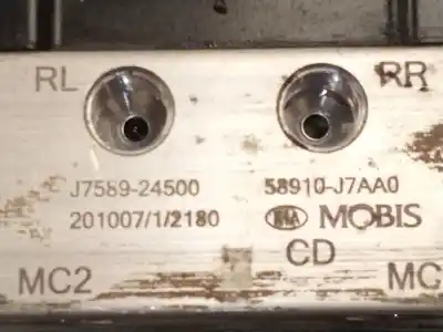 Peça sobressalente para automóvel em segunda mão abs por kia ceed (cd) 1.6 crdi 136 referências oem iam 58910j7aa0  