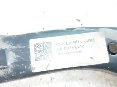 Автозапчасти б/у левый задний верхний рычаг подвески за kia ceed (cd) 1.6 crdi 136 ссылки oem iam 55100g4aa0  