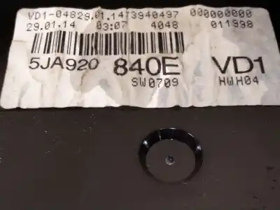 Автозапчасти б/у приборная доска за skoda spaceback (5h) active ссылки oem iam 5ja920840  