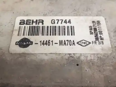 Second-hand car spare part intercooler for renault maxity 2.5 diesel oem iam references 14461ma70a  
