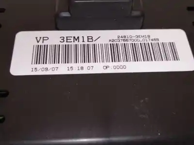 Peça sobressalente para automóvel em segunda mão quadrante por nissan leaf (ze0) electric referências oem iam 248103em1b  