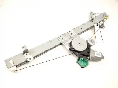 Peça sobressalente para automóvel em segunda mão elevador de vidros dianteira esquerda por nissan leaf (ze0) electric referências oem iam 807303na1a