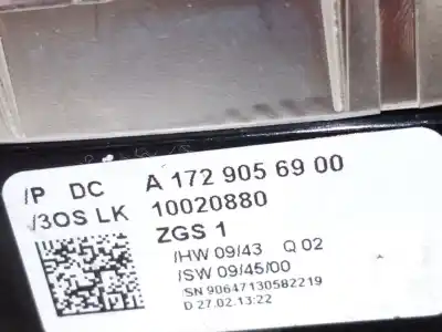 Автозапчасти б/у выключатель левого переднего окна за mercedes-benz clase c coupé (c204) c 220 cdi (204.302) ссылки oem iam a1729056900  