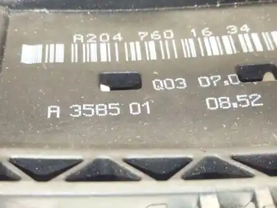 Автозапчасти б/у наружная рукоятка передняя справа за mercedes-benz clase c coupé (c204) c 220 cdi (204.302) ссылки oem iam a2047601634  