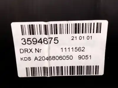 Автозапчасти б/у центральная консоль за mercedes-benz clase c coupé (c204) c 220 cdi (204.302) ссылки oem iam a2046806050  