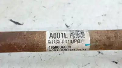 Second-hand car spare part front left transmission for kia picanto iii (ja) 1.0 oem iam references 49500g6000  