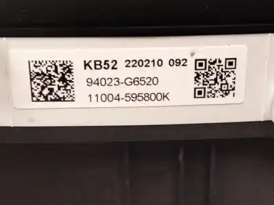 Second-hand car spare part dashboard for kia picanto iii (ja) 1.0 oem iam references 94023g6520  