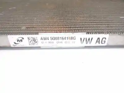 Автозапчасти б/у конденсатор / радиатор кондиционера воздуха за volkswagen t-roc (a11, d11) 1.5 tsi ссылки oem iam 5q0816411  