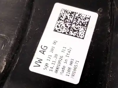 Автозапчастина б/у електро вентилятор для volkswagen t-roc (a11, d11) 1.5 tsi посилання на oem iam 5q0121203  