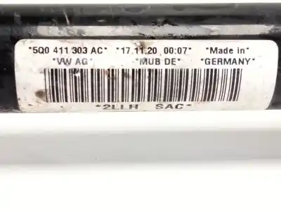 Автозапчастина б/у передній стабілізатор для volkswagen t-roc (a11, d11) 1.5 tsi посилання на oem iam 5q0411303  