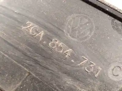 Second-hand car spare part left front winglet for volkswagen t-roc (a11, d11) 1.5 tsi oem iam references 2ga854731  