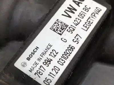 Second-hand car spare part steering box for volkswagen t-roc (a11, d11) 1.5 tsi oem iam references 5q1423051  