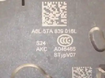 Автозапчастина б/у замок заднього правого дверя для volkswagen t-roc (a11, d11) 1.5 tsi посилання на oem iam 5ta839016  