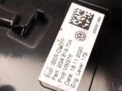 Автозапчасти б/у аэратор за volkswagen t-roc (a11, d11) 1.5 tsi ссылки oem iam 2ga819704  