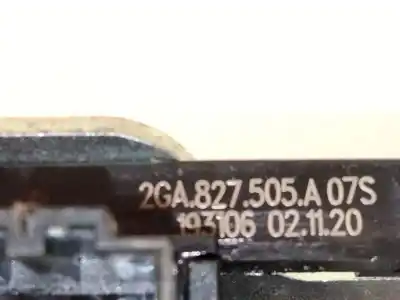 Автозапчасти б/у замок багажника/ворот за volkswagen t-roc (a11, d11) 1.5 tsi ссылки oem iam 2ga827505  