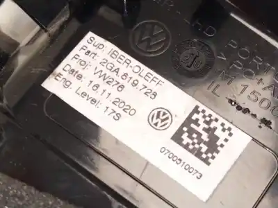 Автозапчасти б/у аэратор за volkswagen t-roc (a11, d11) 1.5 tsi ссылки oem iam 2ga619728  