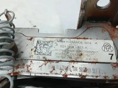 Автозапчасти б/у рулевая колонка за volkswagen t-roc (a11, d11) 1.5 tsi ссылки oem iam 5q1419512k  