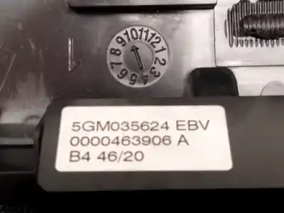 Автозапчасти б/у внутренний свет за volkswagen t-roc (a11, d11) 1.5 tsi ссылки oem iam 5gm035624  